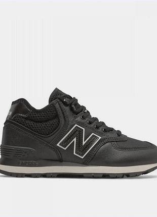 Оригинальные женские кожаные кроссовки new balance 574