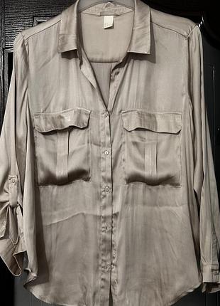 Блуза h&m поліестер