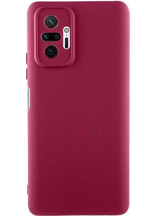 Чехол tpu getman liquid silk full camera для xiaomi redmi note 10 pro / 10 pro max