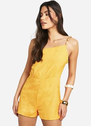 Ромпер натуральна тканина boohoo