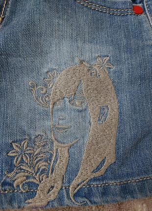 Юбка джинсовая для девочки 5