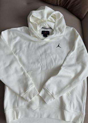 Худи air jordan brooklyn fleece beige