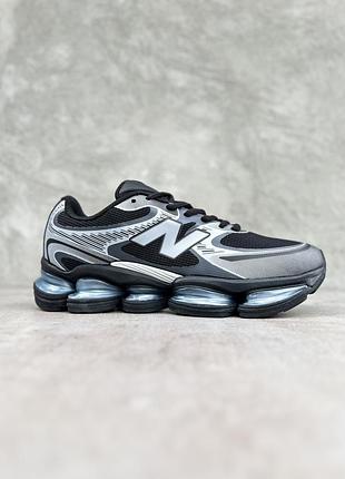 Мужские кроссовки стильные нью баланс new balance 2000 black gray 41