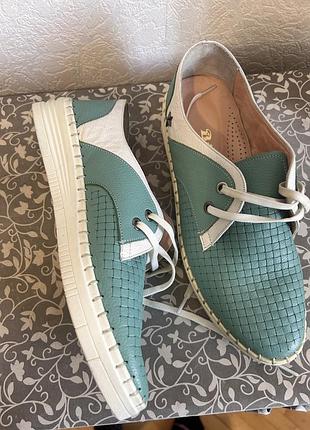 Макасини туфли кожа clarks