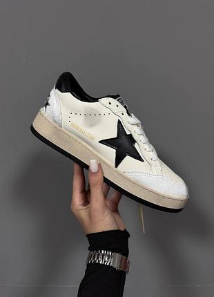💕 жіночі кросівки golden goose ballstar | dirty white / black premium (8) 💙