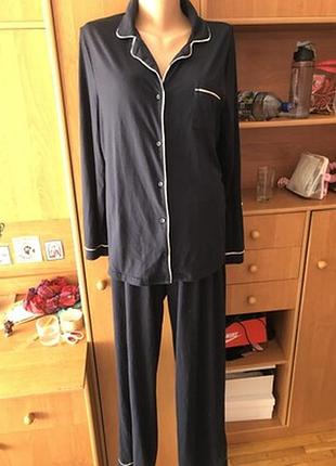 Пижама, комплект, размер s 100% коттон, primark.