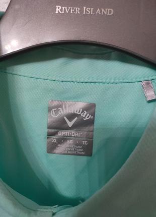 Футболка поло callaway swingtech solid 9
