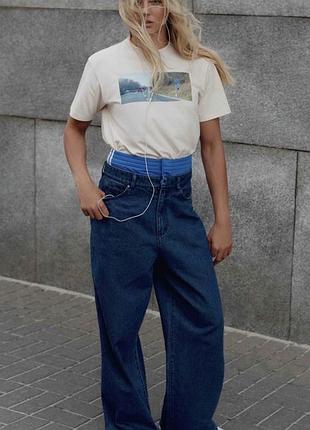 Джинси з колаборації adidas&kseniaschnaider