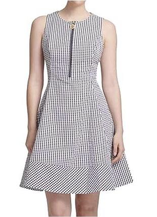 Dkny сукня в клітинку (сірсакер)