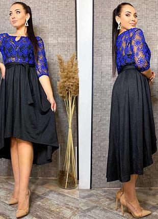 Асиметричне плаття під пояс