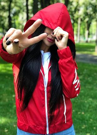 Вітровка з накатом каучук ог 104см🩷🌺