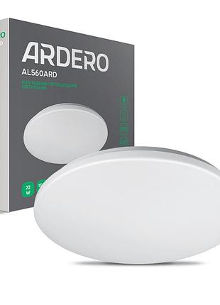Светодиодный накладной светильник ardero al560ard 22вт 5000k белый