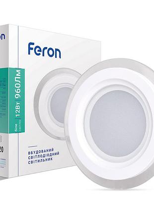 Светодиодный светильник feron al2110 12вт белый