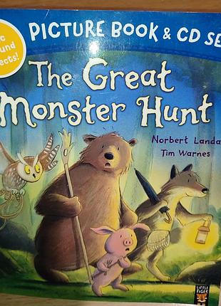 Книга «the great monster hunt» (автор норберт ланда) + диск