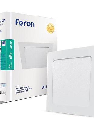 Светодиодный светильник feron al511-1 6вт 4000k
