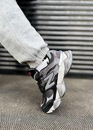 Мужские кроссовки нью баланс стильные new balance abzorb black grey 40