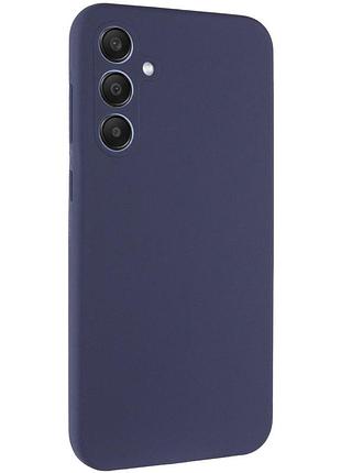 Чехол tpu getman liquid silk full camera для samsung galaxy s26 / s26 pro синий / midnight blue