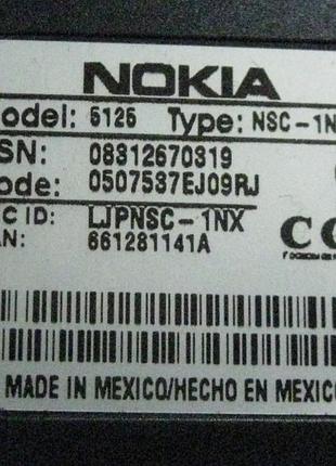 Мобильный телефон nokia 5125 10