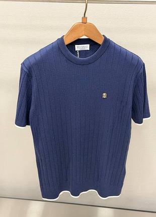 Трикотажна футболка brunello cucinelli