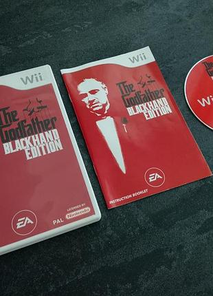 Диск the godfather blackhand edition (nintendo wii)