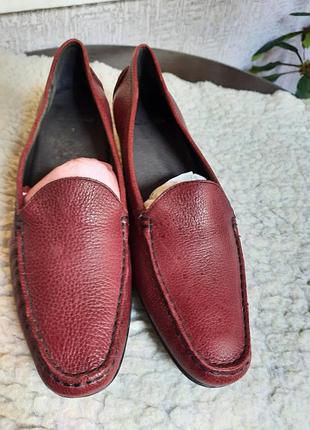 Продам шкіряні лофери, clarks,  40p