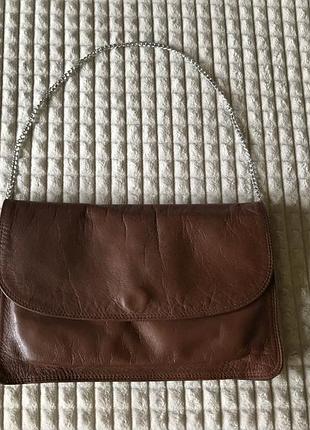 Кожаная женская сумка клатч tula bags