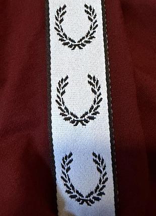 Кофта fred perry бордова 5