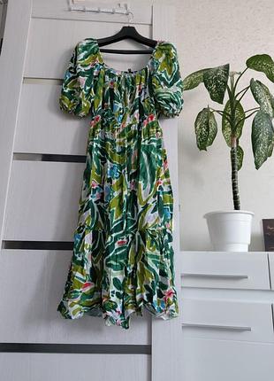 Платье вискозное