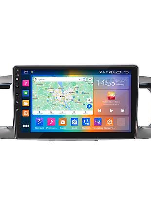 Штатна магнітола lesko для toyota corolla ix (e120, e130) 2000-2004 екран 9" 2/32gb carplay 4g wi-fi gps prime