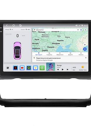 Штатна магнітола lesko для bmw 1 серії i (e81/e82/e87/e88) рестайлінг 2007-2011 екран 9" 4/64 qled carplay 4g wi-fi gps 360 prime