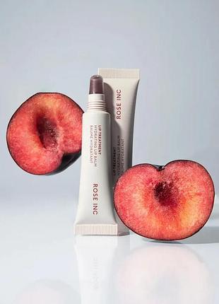 Rose inc lip treatment hydrating balm with squalane – зволожуючий бальзам для губ