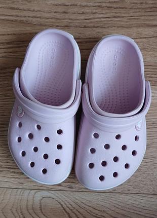 Кроси, крокси, crocs c9. 26р. 16-16.5см. идеальное состояние.