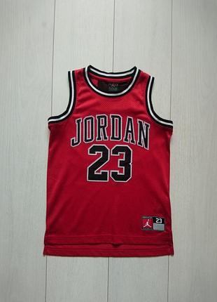 Спортивная майка баскетбольная на 8-10 лет с номером 23 jordan