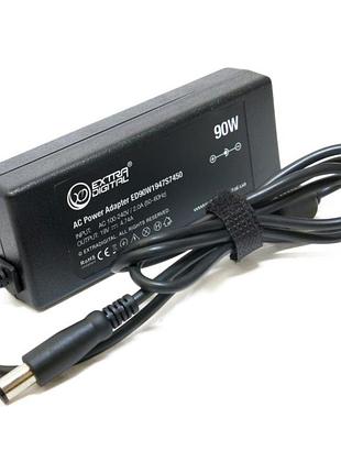 Блок живлення для ноутбуків hp 19v, 4,74 а, 90w (7,4x5,0) – extradigital