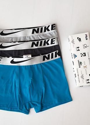 Мужские хлопковые трусы в упаковке nike подарочный набор качественных мужских трусов боксеров l