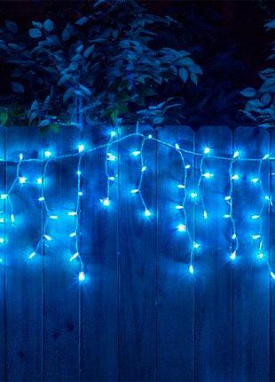 Гирлянда бахрома, от сети, 5м, 120led, синий