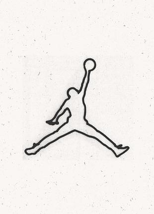 Принт jordan чорний
