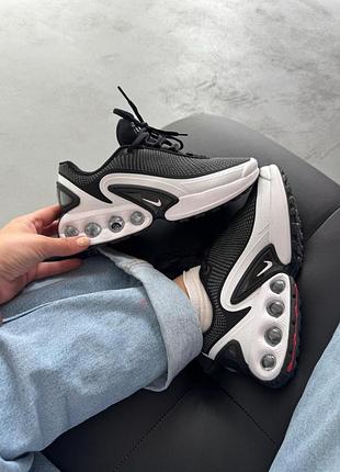 Жіночі літні кросівки nike air max dn black/white