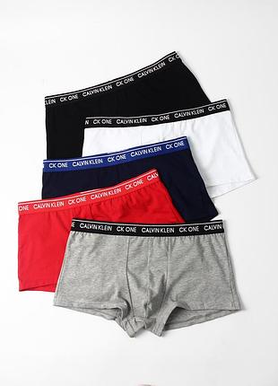 Набор мужских трусов келвин кляйн calvin klein one,набор 5шт в коробке. размерxl fellix набір чоловічих трусів