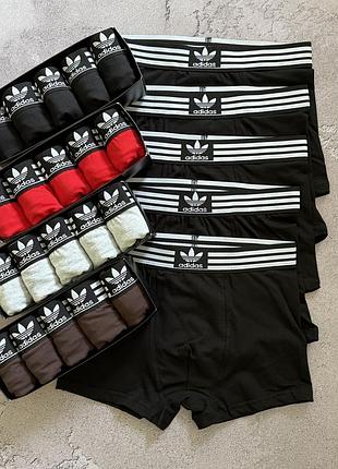 Трусы боксеры мужские adidas 5шт комплект трусов адидас fellix l