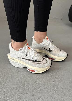 Жіночі літні кросівки nike air zoom alphafly next% 2 white