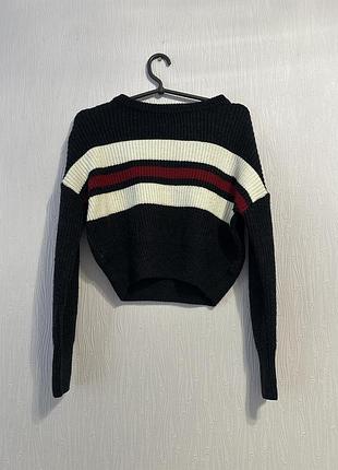 Кофта кофтинка лонг лонгслів світер гольф в стилі tommy hilfiger