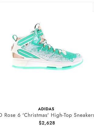 Кросівки adidas  d rose 6 ' christmas ' high - top sneakers високі кроссовки