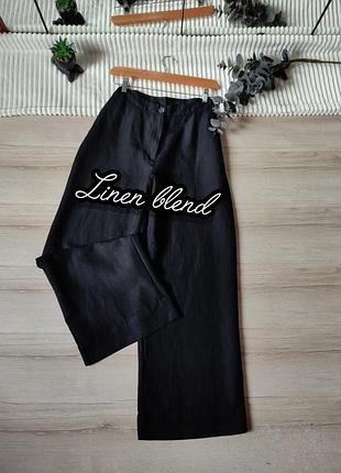 Широкі лляні штани h&m p l-xl