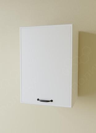 Шафа навісна 300 мм мдф на кухню. верхній кухонний модуль 30 см, навісна шафка для посуду білий