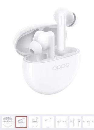 Бездротові навушники oppo enco air2i buds 2 ete41 granite white