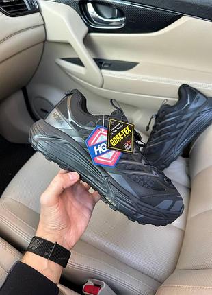 Черные мужские кроссовки hoka u mafate 3 bringback black termo х хока 42