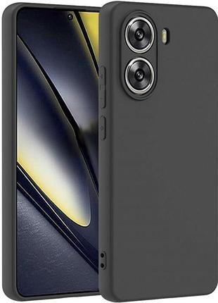 Чехол tpu epik black full camera для xiaomi poco x7 pro черный