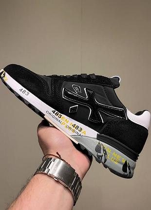 Premiata mick black white 4