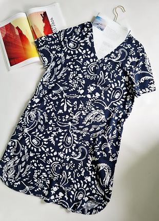 M&s комфортна сукня з кишенями льон віскоза р 12